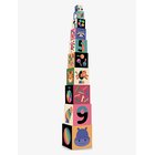 VILAC Stacking Cubes In Rainbow Colours By Andy Westface - MULTI - One Size