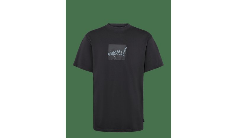 RIP CURL Rip Script Icon Tee - WASHED BLACK - M – kuva 1/2