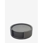 MOJOO Sting Coaster, Set Of 6 - ANTRACIT - One Size
