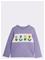 MINI RODINI Violas Panel Ls Top - PURPLE - 80/86 – kuva 1