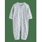 LINDEX Pyjamas With Application At The Back - LIGHT DUSTY BLUE - 86 – kuva 1