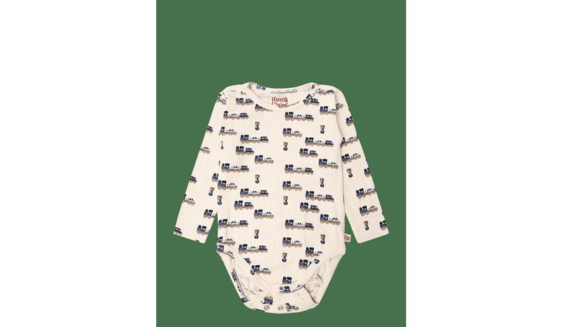 HUST & CLAIRE Hcbam Rib Train - OFF WHITE - 56 – kuva 1/2