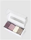 GOBABYGO Combo Box - Merino Wool - PURPLE/ ROSE/ SNOW/ SAND - 23/26