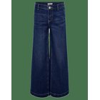 KIDS ONLY Kogcomet Wide Dnm Pim Noos - DARK BLUE DENIM - 164