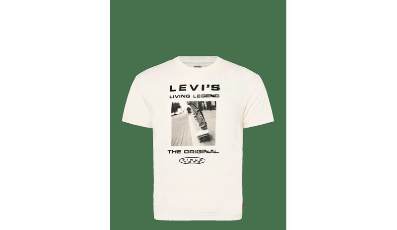 LEVI'S Te-S/S Tee - LEVI'S EGRET - 164 – kuva 2/6