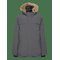 MANGO Anorak With Shearling-Effect Hood - GREY - 128 – kuva 1