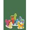MENTARI Happy Stacking - Ponies - MULTI - One Size – kuva 1