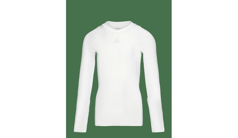 ADIDAS PERFORMANCE Tf Ls Tee Y - WHITE - 164 – kuva 1/2