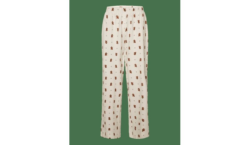 ETAM Ruby - Pyjama Bottom - CREAM - M – kuva 1/2