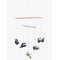 SMALLSTUFF Hanging Mobile, Engine, Multi - GREY - One Size 29 cm – kuva 1