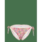 MALINA Ally Crochet Trimmed Bikini Bottoms - PINK DITSY - XL