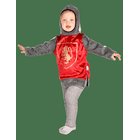 DEN GODA FEN Knight Red - RED/SILVER/BLACK - S