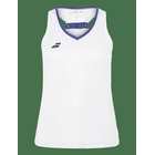 BABOLAT Play Tank Top Women - WHITE/WHITE - L