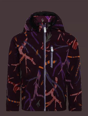 REIMA Softshell Jacket, Vantti - DEEP PURPLE - 128 – kuva 1/2