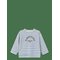 FLIINK Alvin Stripe Sweatshirt - BLUE - 110 – kuva 1