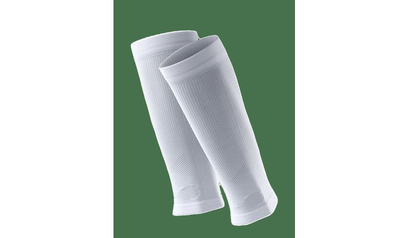 DANISH ENDURANCE Perform Compression Calf Sleeves 1-Pack - WHITE - M – kuva 1/2