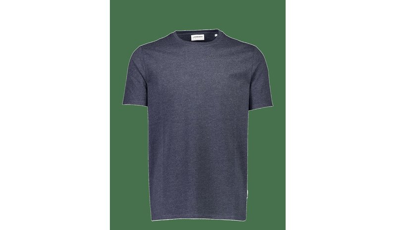 LINDBERGH Basic Tee S/S - DK BLUE MEL - XL – kuva 1/2