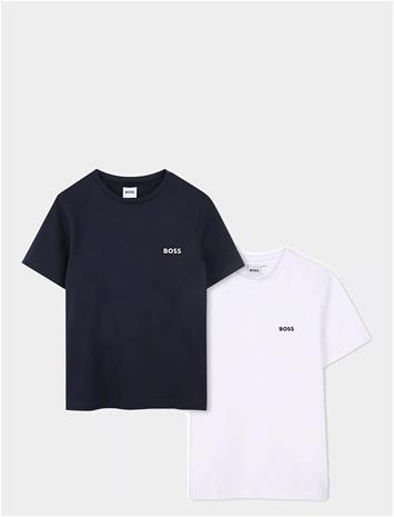 BOSS Set 2 T-Shirts - NAVY WHITE - 108 – kuva 1/2