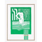 IF WALLS COULD TALK Green Lake - MULTI-COLORED - 50X70 cm