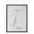 CHICURA Wooden Frame - 40X50Cm - Glass - BLACK - 40X50 cm