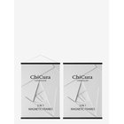 CHICURA 2 In 1 Magnetic Frame - 61 Cm - Bla - BLACK - 61 cm