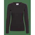 DAILY SPORTS Ancona Ls Round Neck - BLACK - XS