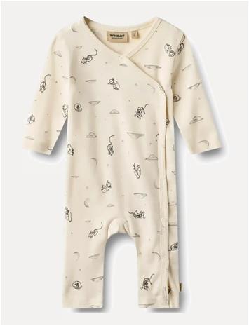 WHEAT Wrapsuit L/S Everest - DREAMING MOUSE - 74 – kuva 1/2