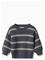 WHEAT Jacquard Pullover Harlow - GREYBLUE - 80 – kuva 1