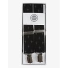 PORTIA 1924 Pattern Suspenders - BLACK - One Size
