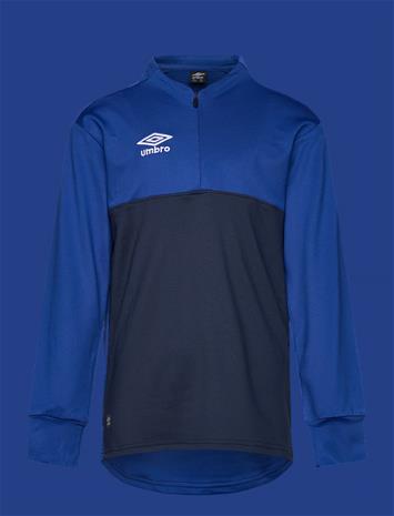 UMBRO Ux Pro Half Zip Jr - BLÅ/VIT - 128 – kuva 1/2