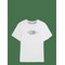 TOMMY HILFIGER Script Flag Regular Tee - WHITE - L – kuva 1