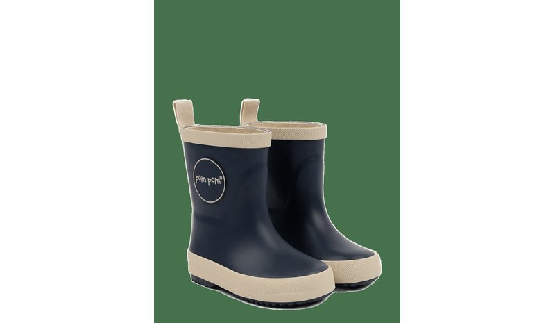 POM POM Gumboots Solid - NAVY - 28 – kuva 1/2