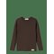 MARMAR COPENHAGEN Plain Tee Ls - DARK ROAST - 110 – kuva 1