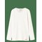MARMAR COPENHAGEN Plain Tee Ls - GENTLE WHITE - 122 – kuva 1