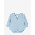JUNA Aristo Adele Shirt - LIGHT BLUE - S/M