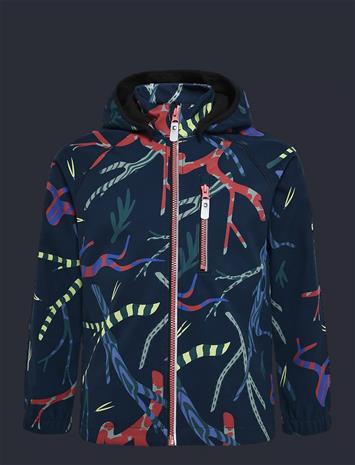 REIMA Softshell Jacket, Vantti - NAVY - 110 – kuva 1/2