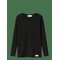 MARMAR COPENHAGEN Plain Tee Ls - BLACK - 98 – kuva 1