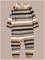 HUST & CLAIRE Hcmill Stripe - BISCUIT - 68 – kuva 1