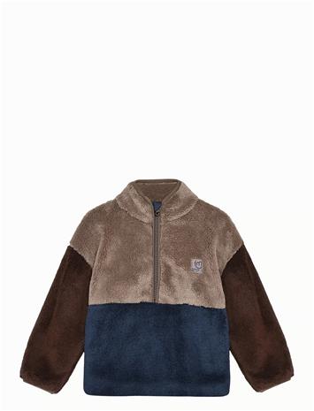 MINYMO Pullover Teddy Fleece - MIDNIGHT NAVY - 116 – kuva 1/2