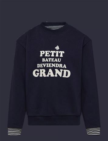 PETIT BATEAU Sweat Shirts - SOIR - 110 – kuva 1/2