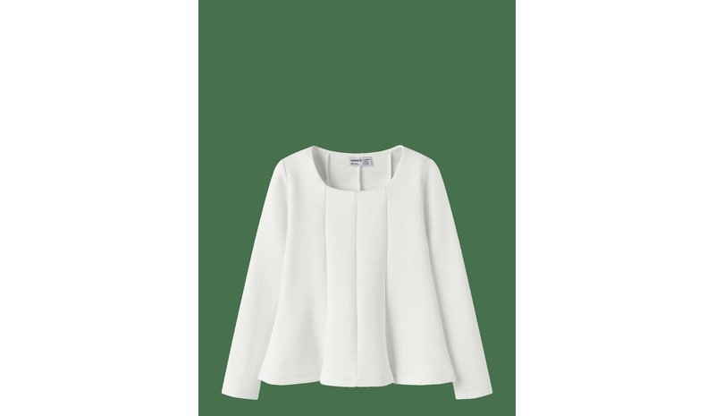 NAME IT Nkfofana Ls Top - CLOUD DANCER - 116 – kuva 1/2