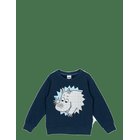 MOOMIN Hej Mumin Collegetröja Mblå 122 - BLUE - 122