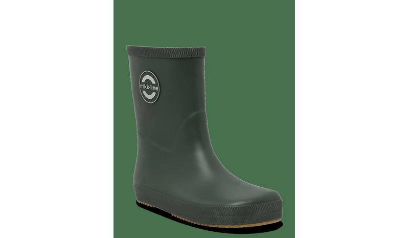 MIKK-LINE Wellies Solid - Barefoot - KOMBU GREEN - 30 – kuva 1/2