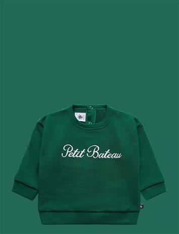 PETIT BATEAU Sweat Shirts - EVERGREEN - 86 – kuva 1/2