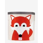 3 SPROUTS Storage Container, Round - ORANGE - FOX - 44.5 cm X 43 cm