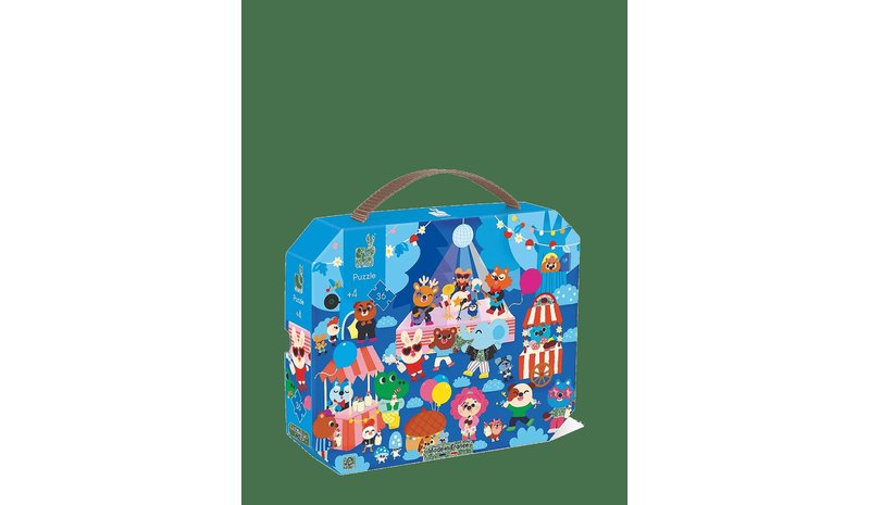JANOD Janod - Party Time Puzzle - 36 Pcs - MULTI - One Size – kuva 1/2
