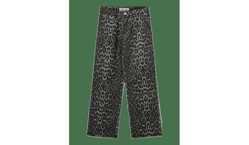 SOFIE SCHNOOR YOUNG Siennasy Trousers - GREY LEOPARD - 176 – kuva 1/2