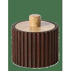 MUUBS Jar W. Lid Yami - BROWN - 8X7.8 cm
