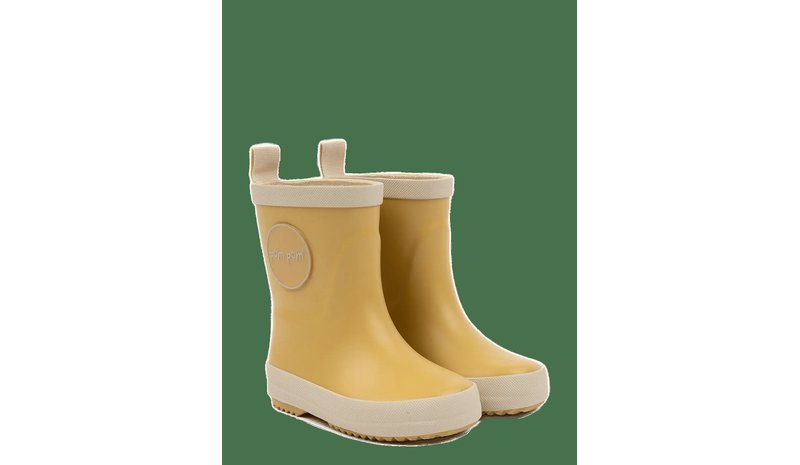 POM POM Gumboots Solid - DUSTY YELLOW - 23 – kuva 1/2