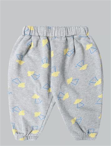 BOBO CHOSES Pixel Abduction All Over Jogging Pants - GREY - 89 – kuva 1/2